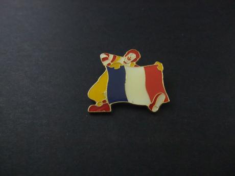McDonalds France (Frankrijk) met Franse vlag